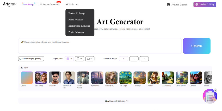 ArtGuru.ai: Unleashing the Power of AI in Art Generation