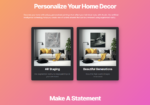 Acrylic: Personalizing Home Decor with AI and Augmented Reality