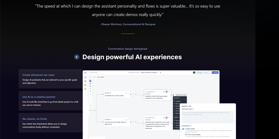 VoiceXD – Building AI Assistants Made Easy