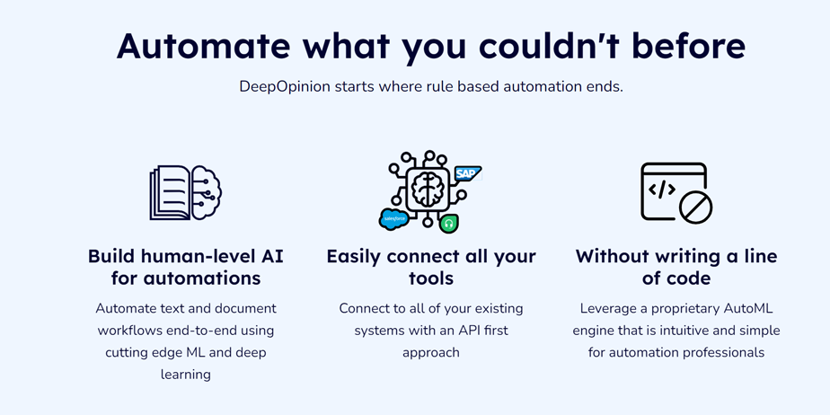DeepOpinion – Text and Document Automation