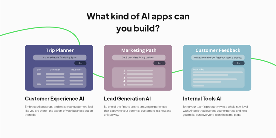 Build AI – Custom AI-powered Web Apps