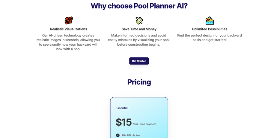 Pool Planner AI: Dive into Your Dream Backyard