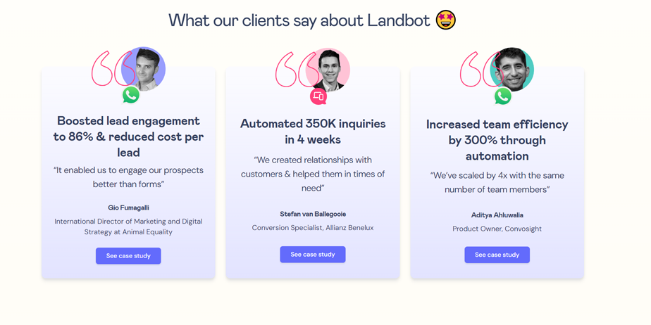 Landbot – The Most Powerful No-Code Chatbot Builder